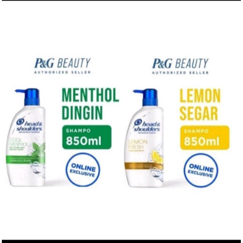 Jual HEAD & SHOULDERS SHAMPOO 850ml (REJECT KEMASAN) Shopee Indonesia