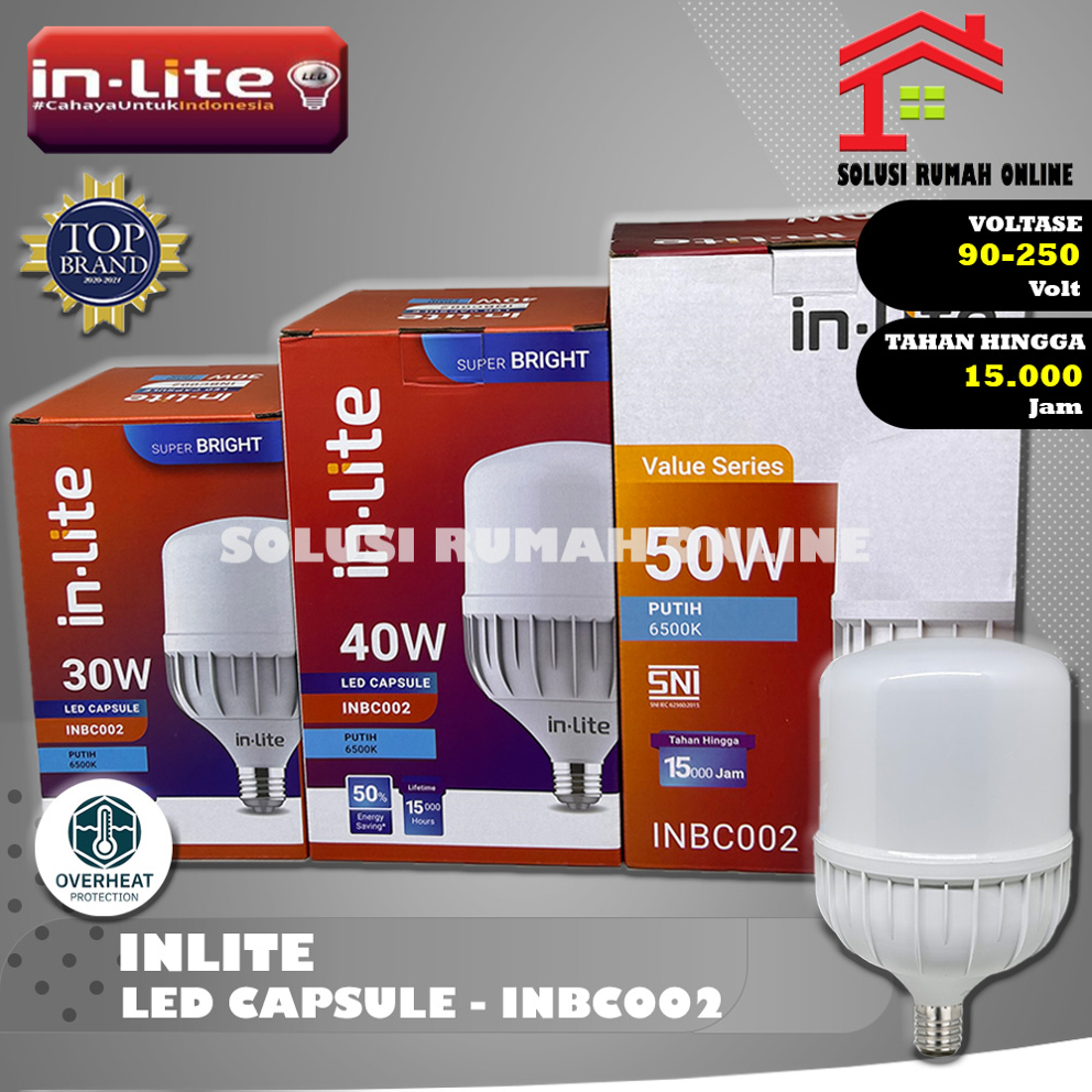 Jual Lampu Led Capsule Inlite Watt Capsul Inbc Shopee