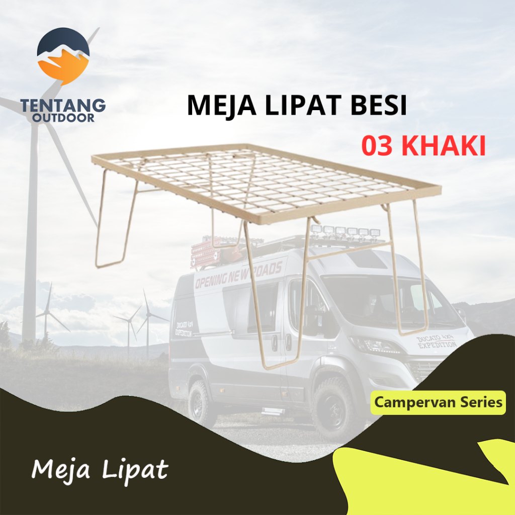 Jual Meja Lipat Papan Kayu Portable Table Camping Outdoor Mesh Drain ...