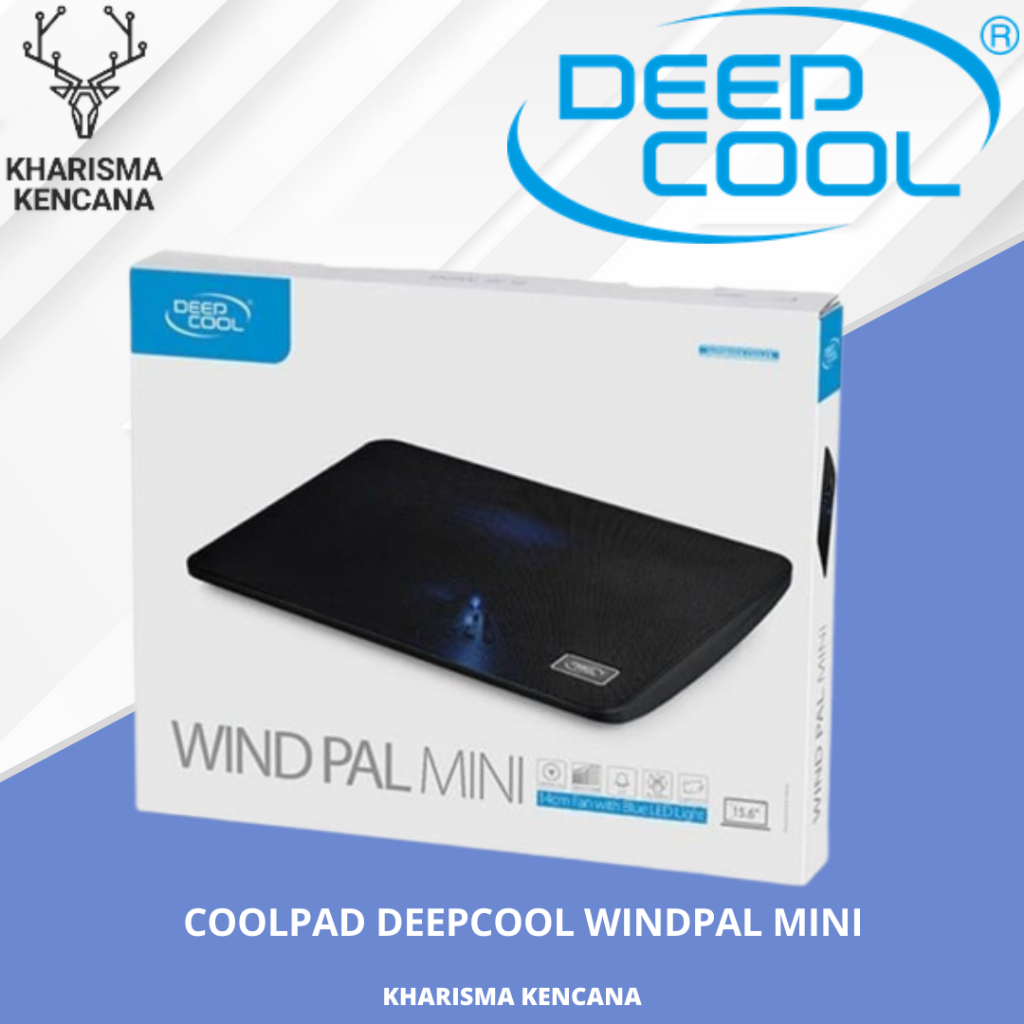 Jual DEEPCOOL WINDPAL MINI N110 COOLPAD LAPTOP WIND PAL MINI | Shopee ...