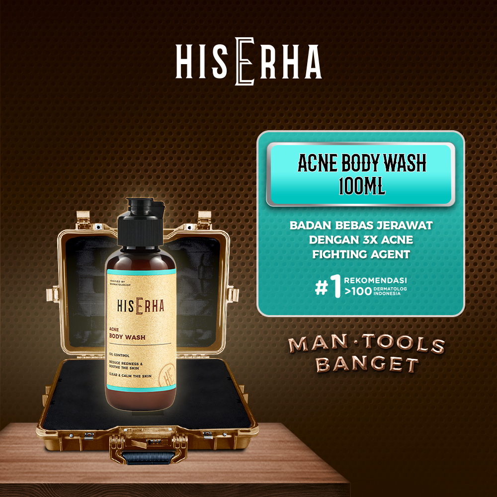 Jual HIS ERHA Acne Body Wash 100ml Sabun Badan Untuk Mengatasi