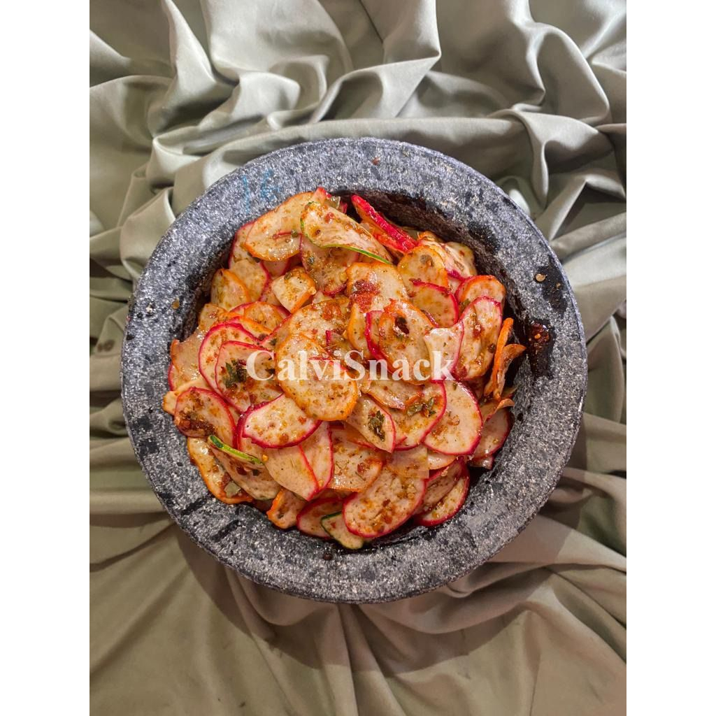 Jual Keripik Jablay Pedas Daun Jeruk - Keripik Jablay Calvi Snack 500
