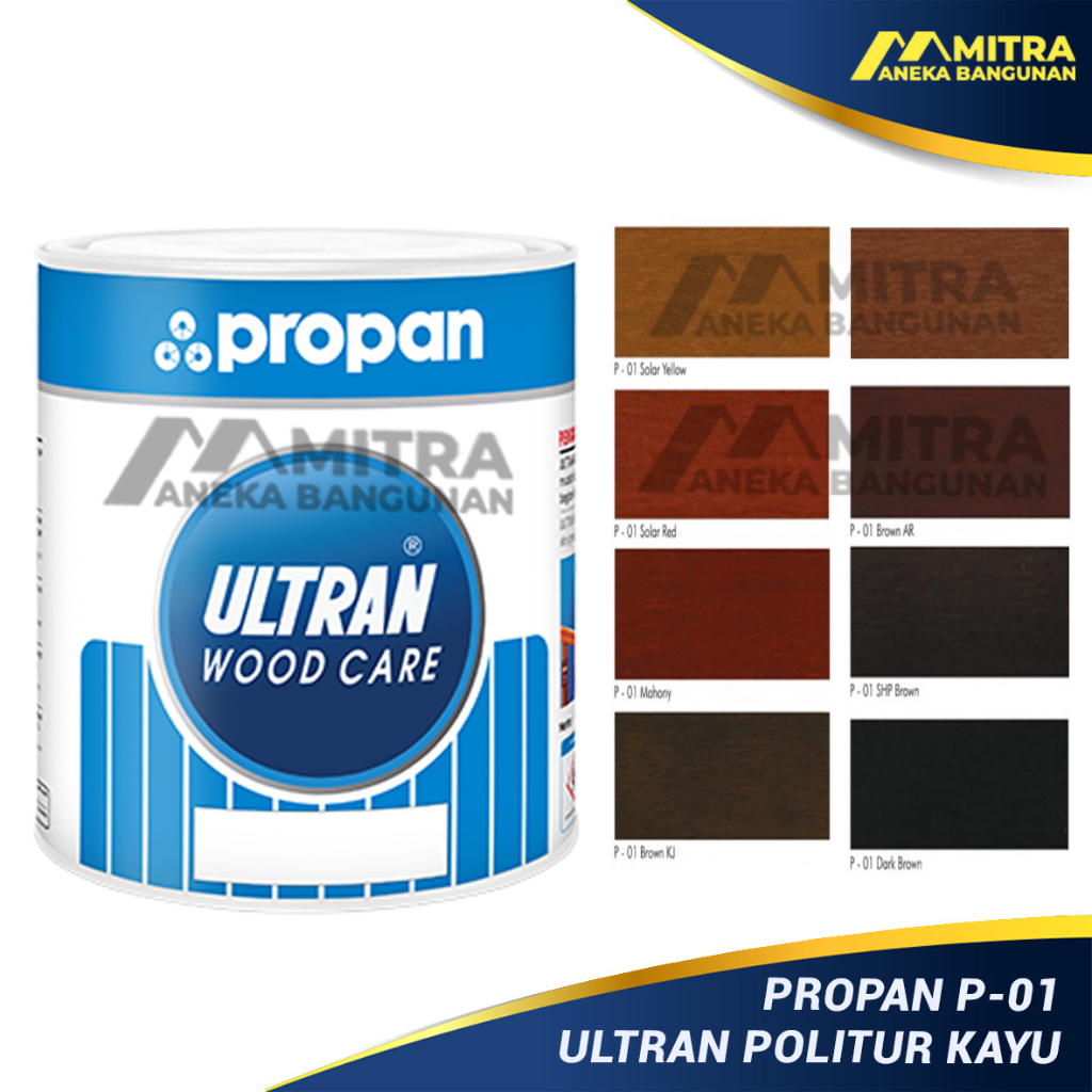 Jual Ultran Propan P01 1 Liter Politur Vernis Warna Kayu Pelitur Plitur Pernis Cat Kayu 9969