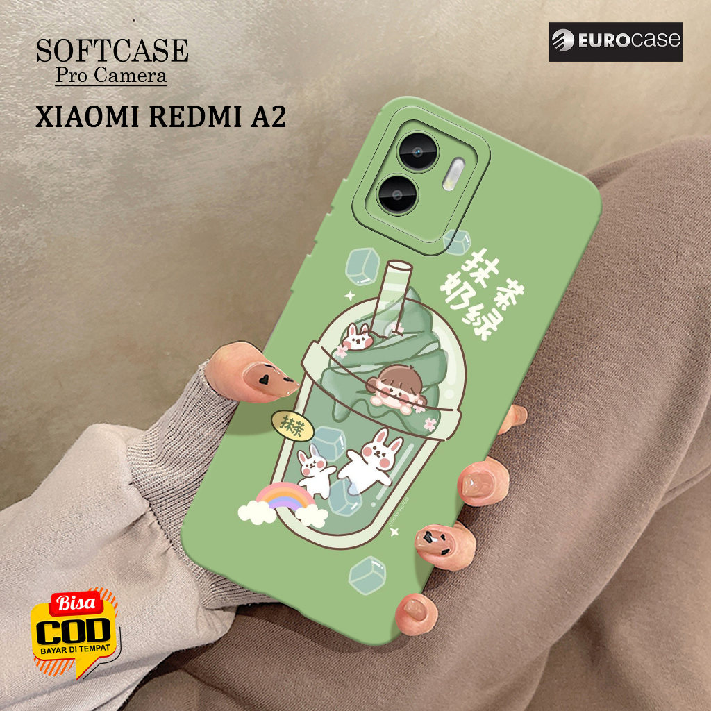 Soft Case Hp Xiaomi Redmi A2 2023 Terbaru Fashion Case MINUMAN Casing  Hp Xiaomi Redmi A2 2023 Kesing Hp Xiaomi Redmi A2 Case Karakter Cewek 