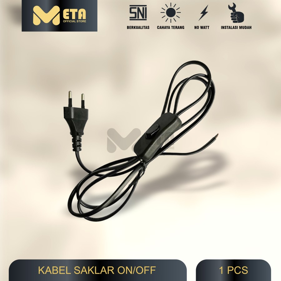 Jual Kabel sambung saklar on/off kabel tombol on off | Shopee Indonesia