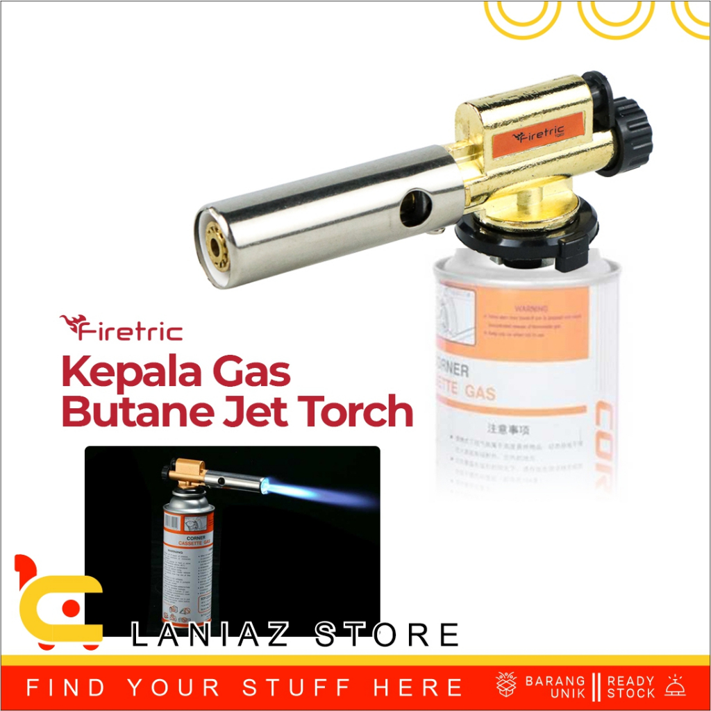 Jual Gas Torch Kepala gas portable BBQ Torch Jet torch butane Shopee