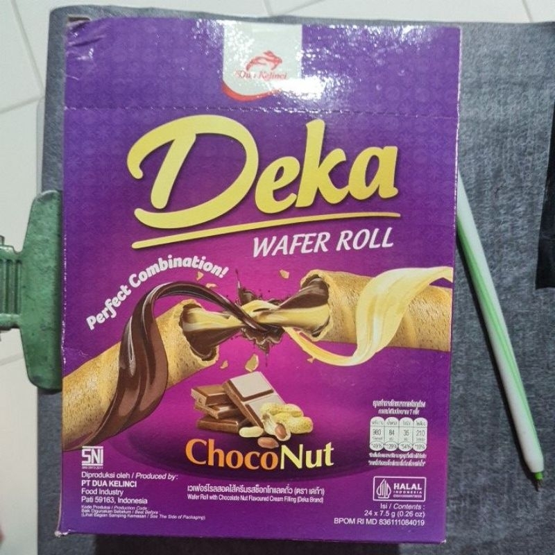 Jual Deka wafer roll ( 1 pack isi 24 pcs) | Shopee Indonesia