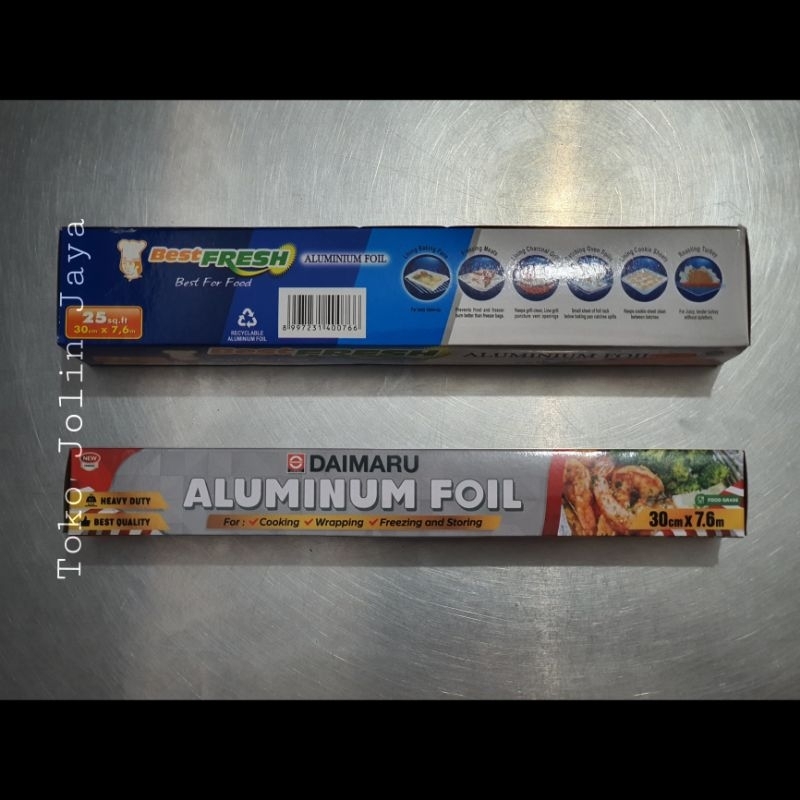 Jual Aluminium foil 30cm × 7,6m | Shopee Indonesia