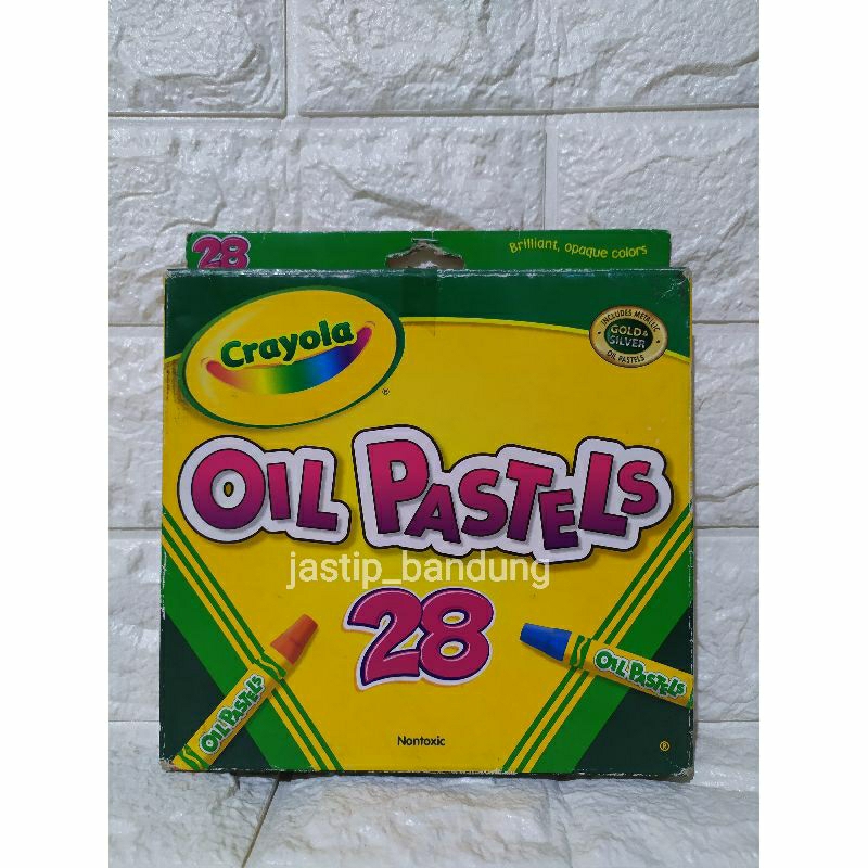 Jual Crayola Hexagonal Shape Oil Pastel - 28 Color / Crayon 28 Color