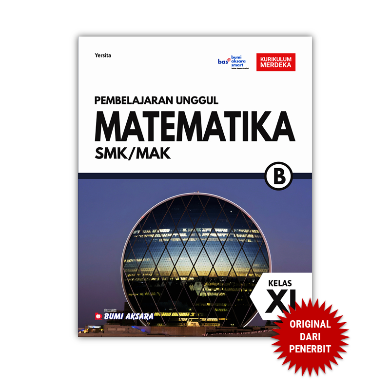 Jual Pembelajaran Unggul Matematika Kelas XI SMK Kurikulum Merdeka ...