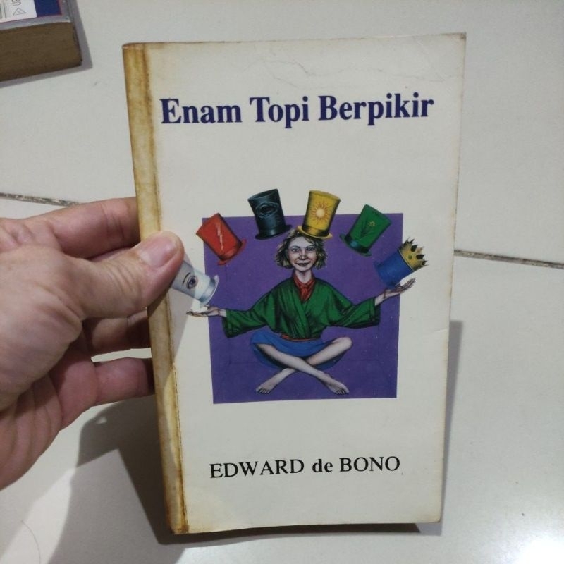 Jual Six Thinking Hats Enam Topi Berpikir Edward De Bono Shopee Indonesia 