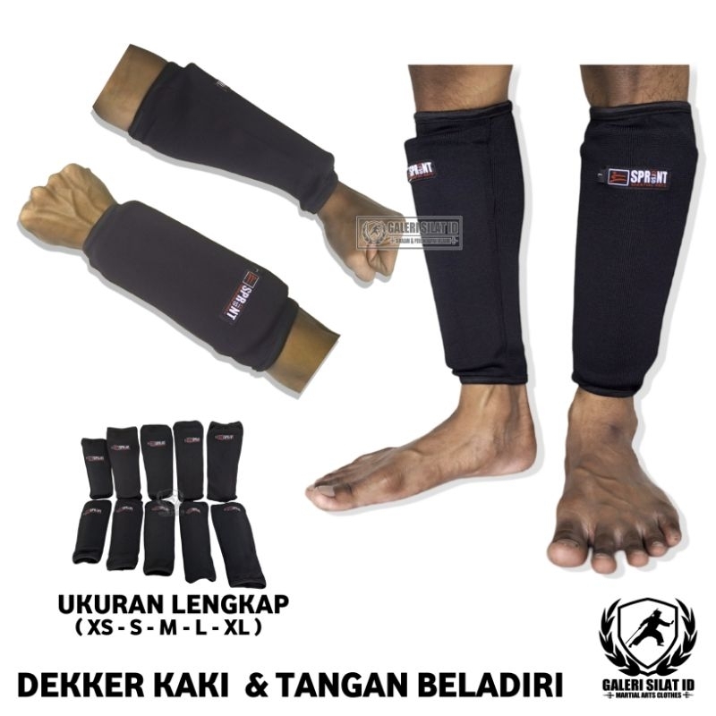 Jual Set Dekker Kaki & Tangan Pencak Silat Model Kaos Kaki - Pelindung