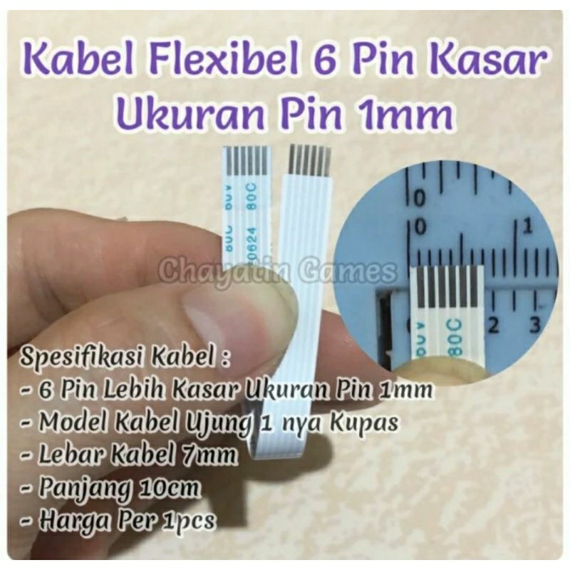 Jual Kabel Flexibel Pin Kasar Ujung Kabel Bisa Di Solder Panjang