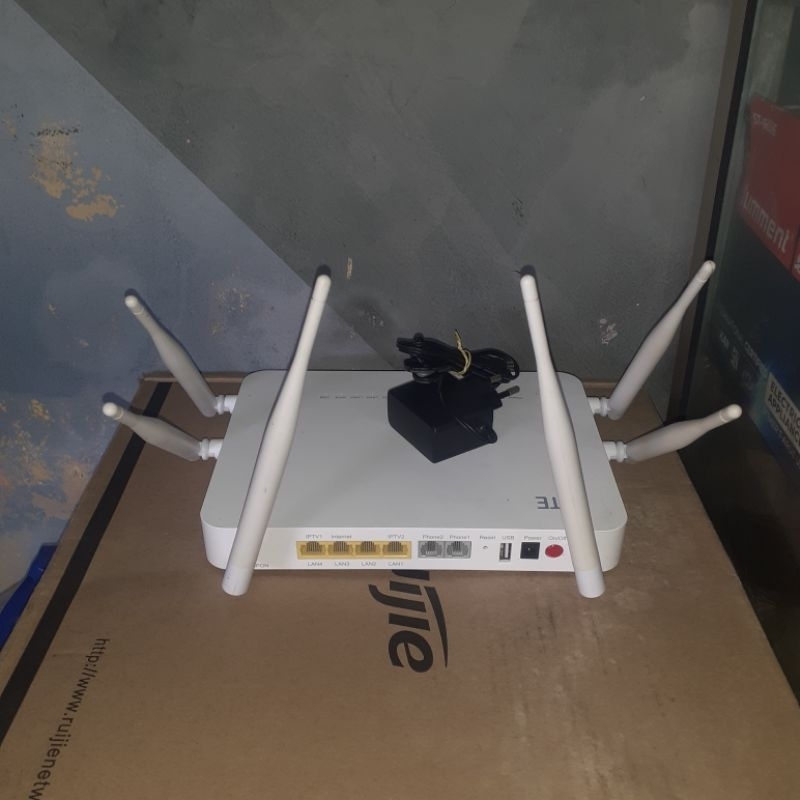 Jual Router Zte F609 V1 V2 V3 Dan F670l Shopee Indonesia