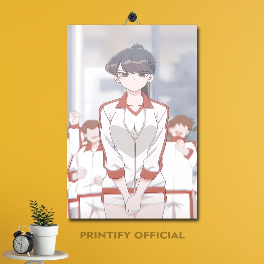 Jual POSTER DINDING AESTHETIC FOTO ANIME WAIFU KOMI SAN WA 20X30