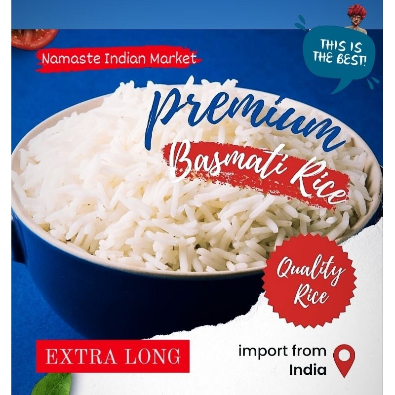 Jual Basmati Rice / Beras India / Beras Diabetes / Beras Diet Shopee