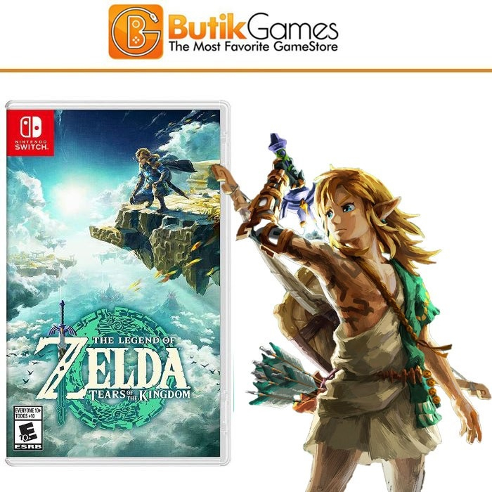 Jual The Legend Of Zelda Tears Tear Of The Kingdom Totk Nintendo Switch 