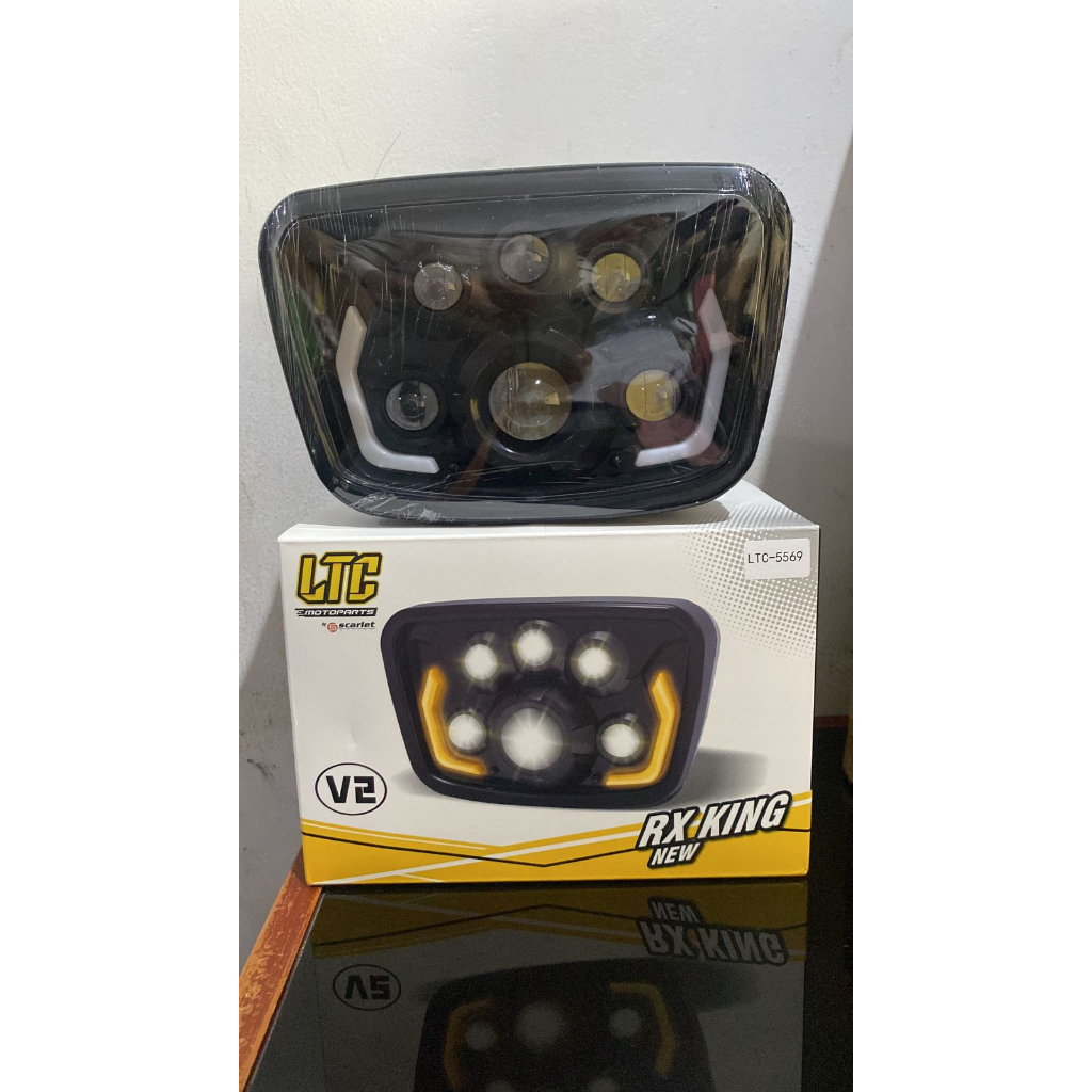Jual Headlamp RX King New Daymaker LED LTC 5569 V2 BILLET Lampu depan