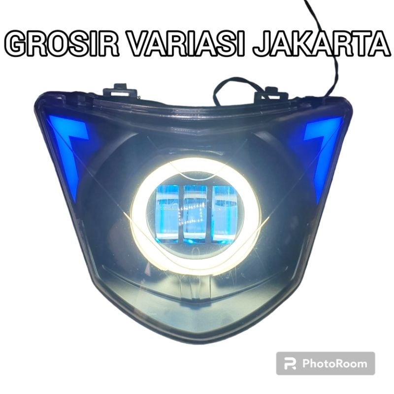 Jual Lampu Depan Jupiter Mx Old Dan New Custom Led Drl Lazy Eyes