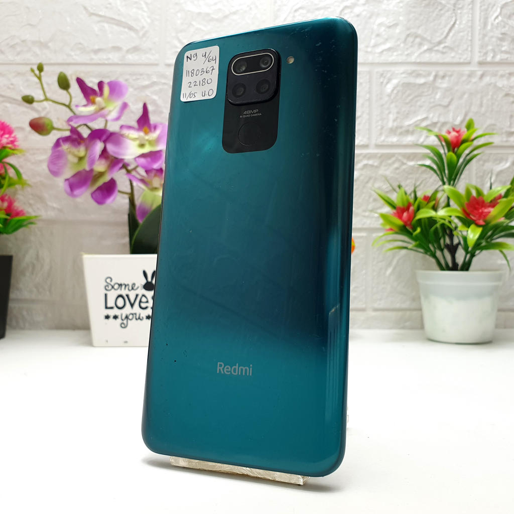 Jual Xiaomi Redmi Note 9 4/64GB BEKAS Second Eks Grs Resmi | Shopee ...