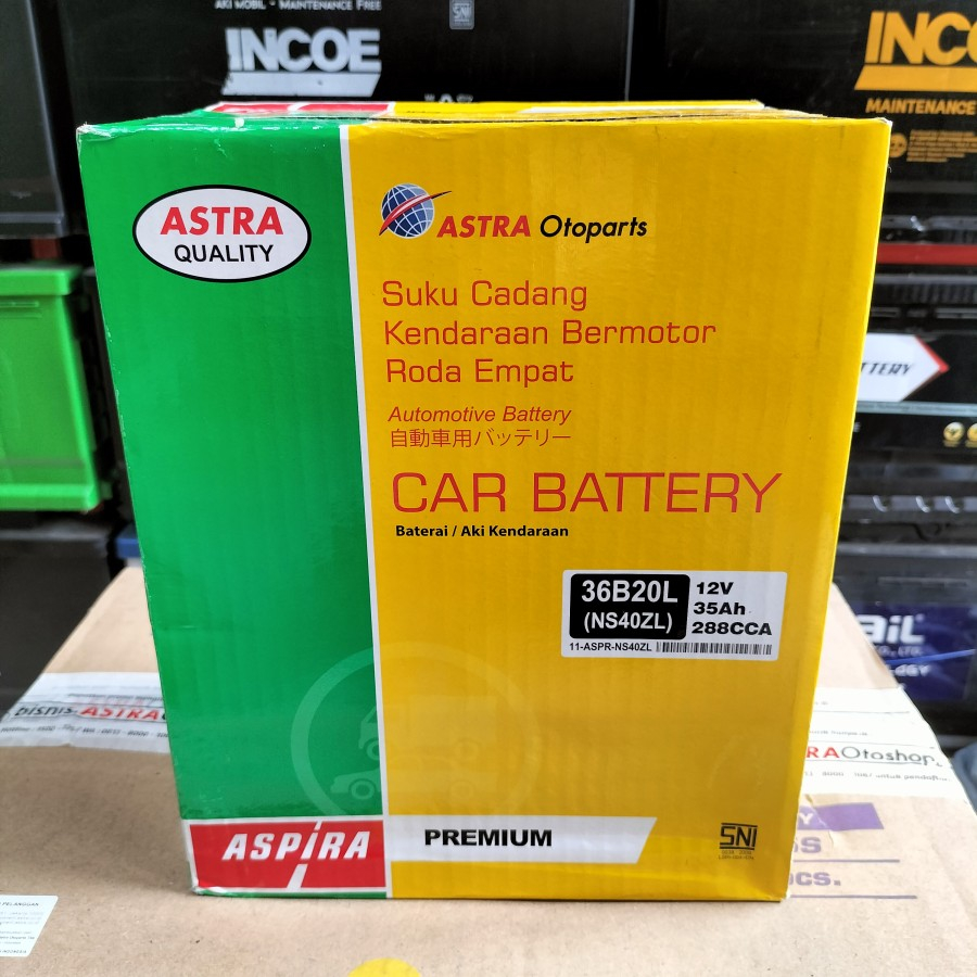 Jual Aki Mobil Toyota Avanza Veloz New, Calya Raize Accu ASPIRA Premium