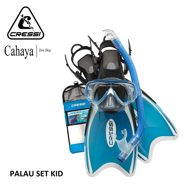 Cressi Kinder Schnorchelset Mini Palau - Maske & Schnorchel