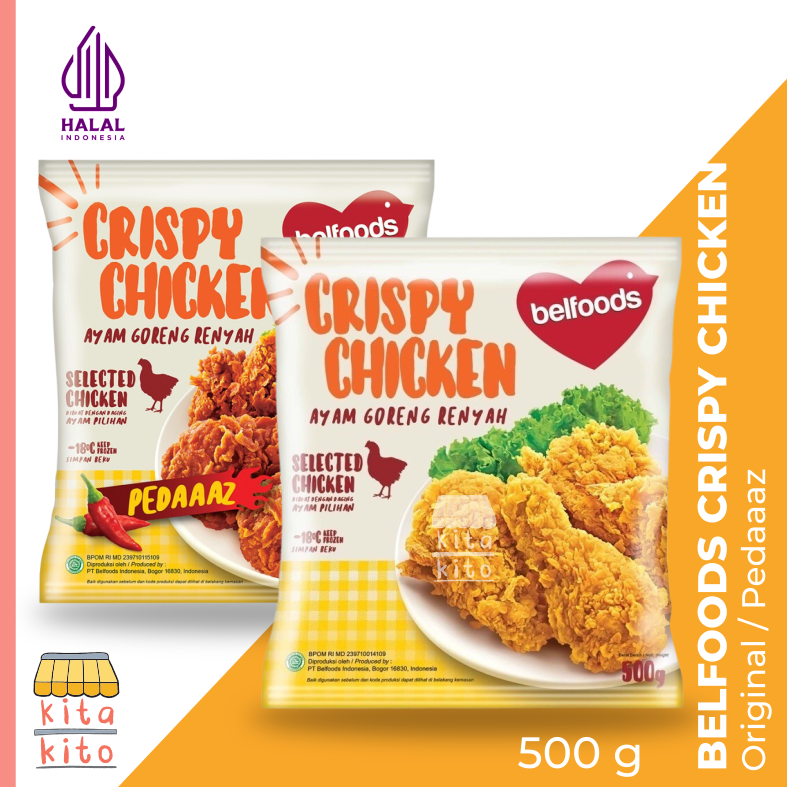 Jual Belfoods Favorite Ayam Goreng Renyah Crispy Fried Chicken Shopee Indonesia