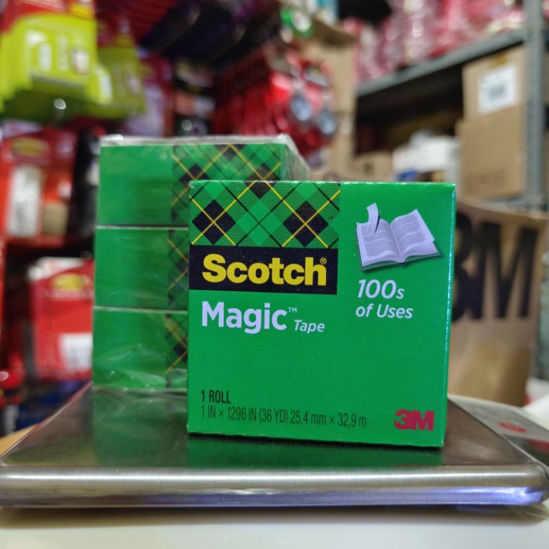 Jual 3M Scotch Magic Tape 810 Selotip Isolasi | Shopee Indonesia