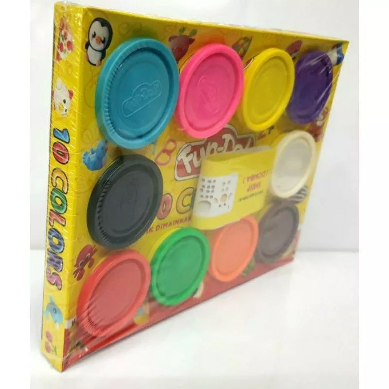 Jual MAINAN EDUKASI ANAK FUNDOH REFILL ISI 10PCS | Shopee Indonesia