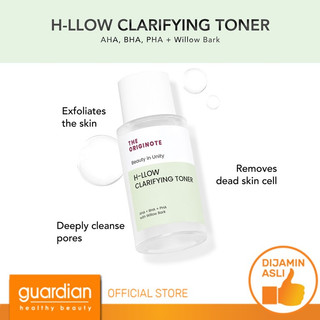 Jual The Originote H-llow Clarifying Toner AHA + BHA + PHA with Willow ...