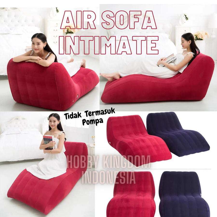 Jual Air Sofa Angin Dengan Pompa Portable Inflatable Sofa For Kamasutra Shopee Indonesia 1484