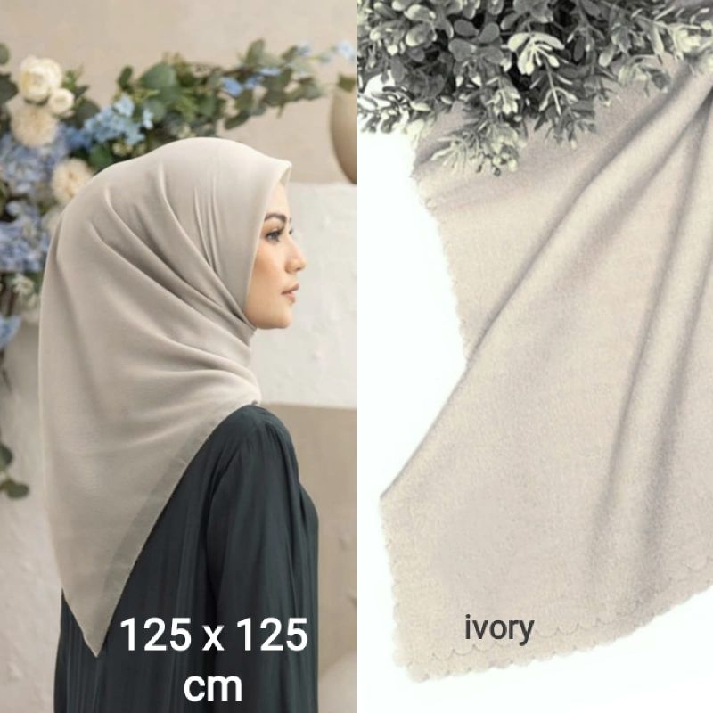 Jual Sale Hijab Syari Preminaaa Polos Cod Kerudung Voal Polos Segi Empat Voal Jilbab 3328