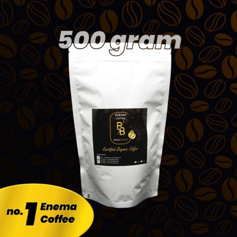 Jual Enema Kopi 500gr SERTIFIKAT ORGANIK BB Coffee Light LR Medium MR ...