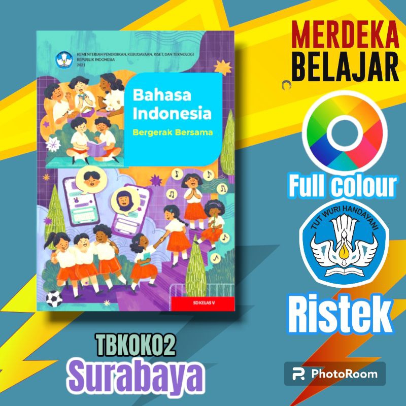 Jual Buku Bahasa Indonesia Sd Kelas 5 Kurikulum Merdeka Sekolah