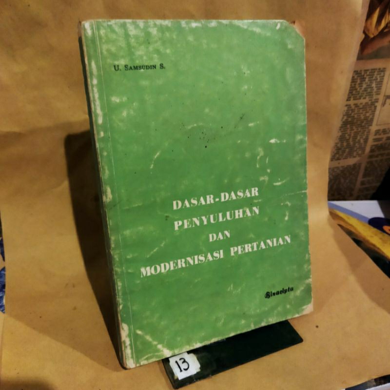 Jual BUKU DASAR-DASAR PENYULUHAN DAN MODERNISASI PERTANIAN | Shopee ...