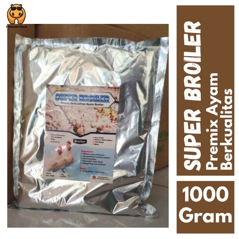 Jual Super Broiler 1 Kg - PREMIX AYAM BROILER - Suplemen Ayam Broiler ...