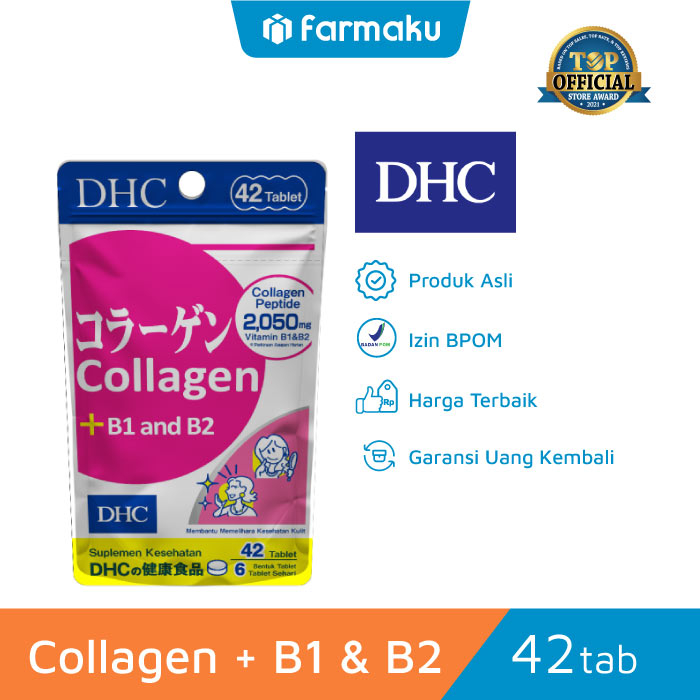 Jual Dhc Collagen B1 And B2 Supplement Kecantikan Isi 42 Tablet