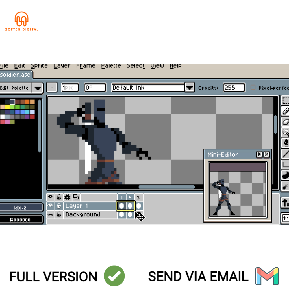 Jual Aseprite v1 graphic editors Incredibly convenient and flexible