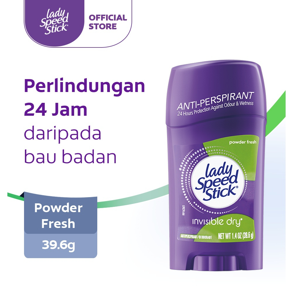 Jual Lady Speed Stick Deodoran/Deodorant AntiPerspirant Powder Fresh
