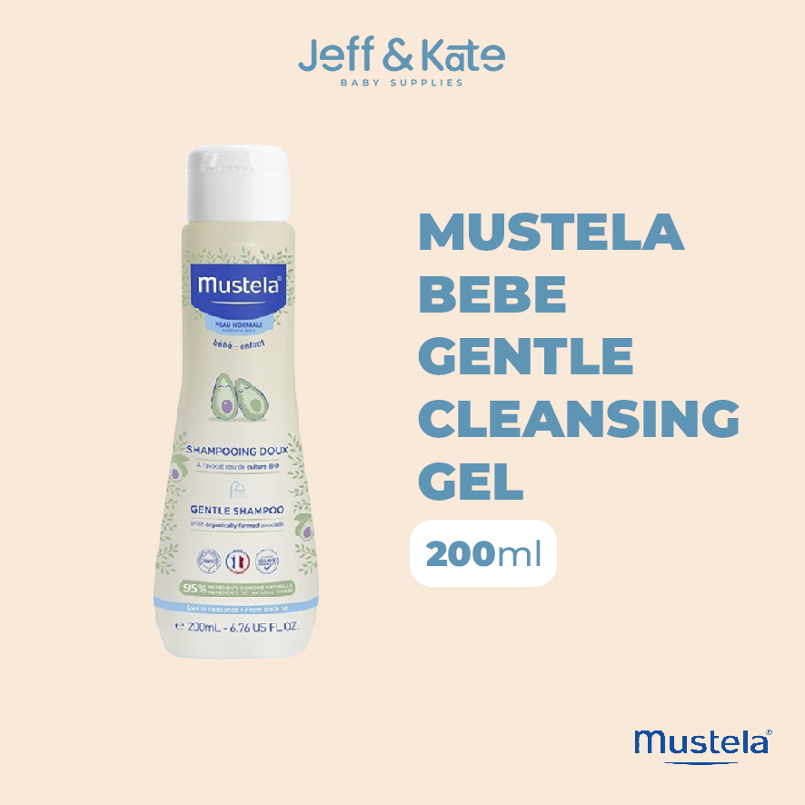 Mustela Bebe Gentle Shampoo 200 ml Normal Skin Shampoo Bayi