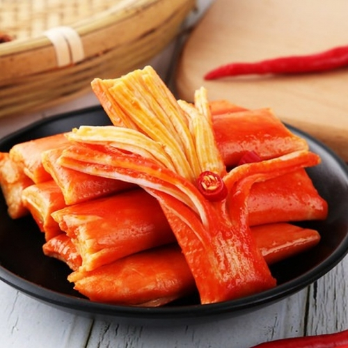 Jual [HALAL] crab stick snack / cemilan siap saji / khas china / 15g Shopee Indonesia