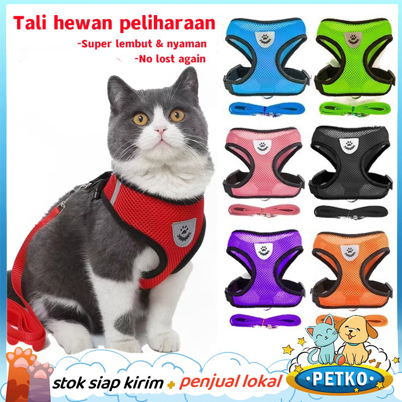 Jual Petko Rompi Kucing Rompi Harness Tali Tuntun Harness Tali Rompi