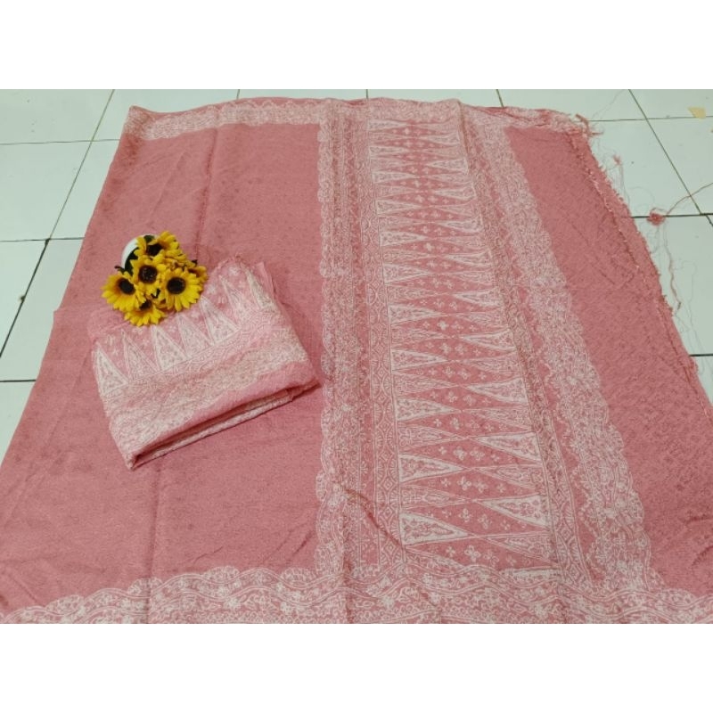 Jual KAIN BATIK JUPRI PALEMBANG KOSONGAN SET VISCOS SEMI SUTRA PIPIN BATIK CIREBON Shopee