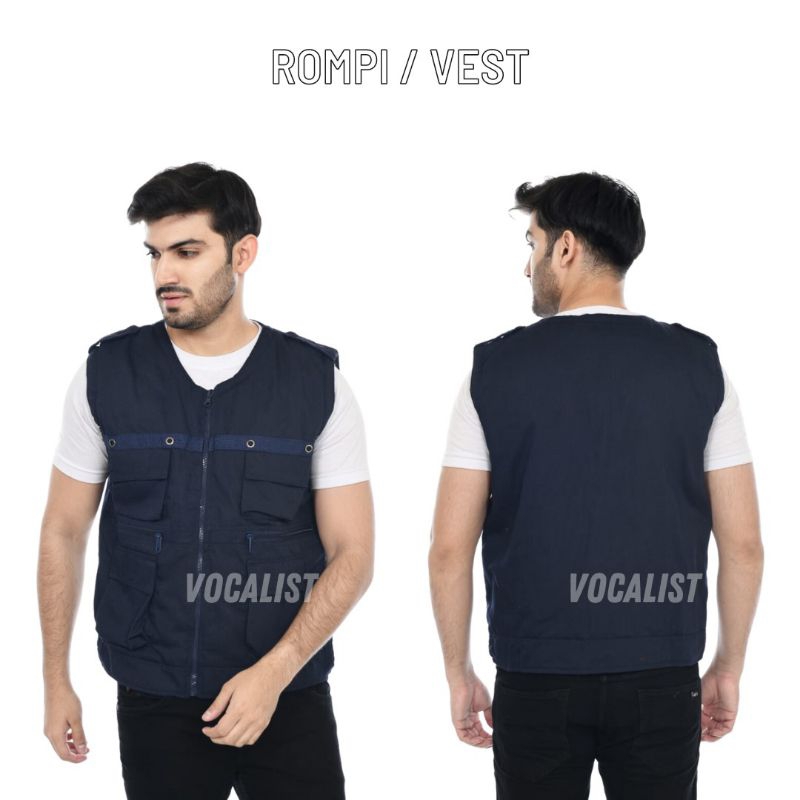COD ROMPI TACTICAL AUTDOOR MULTI FUNGSI ROMPI CARGO/VEST/MOTOR/RELAWAN PROYEK