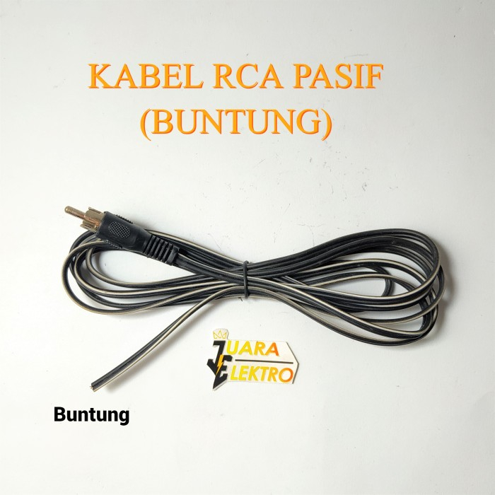 Jual Kabel Rca Male Buntung Meter Out Speaker Activ Jalur Shopee