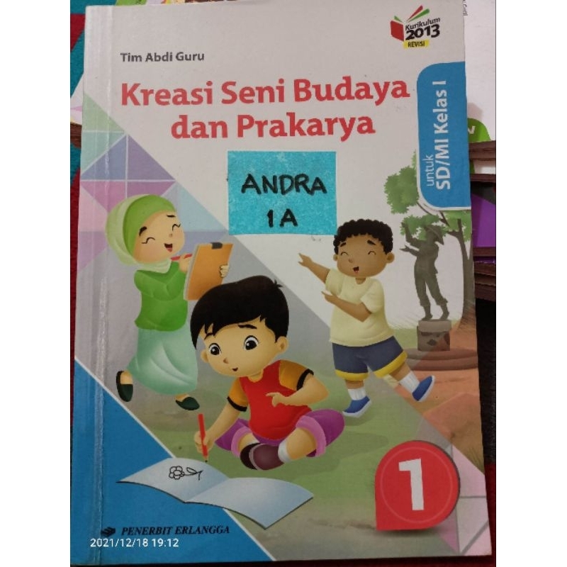 Jual Buku Kreasi Seni Budaya Dan Prakarya Kelas 1 Sd | Shopee Indonesia