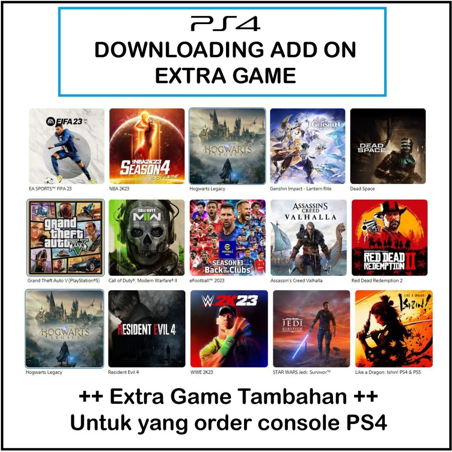 Jual game on sale digital ps4