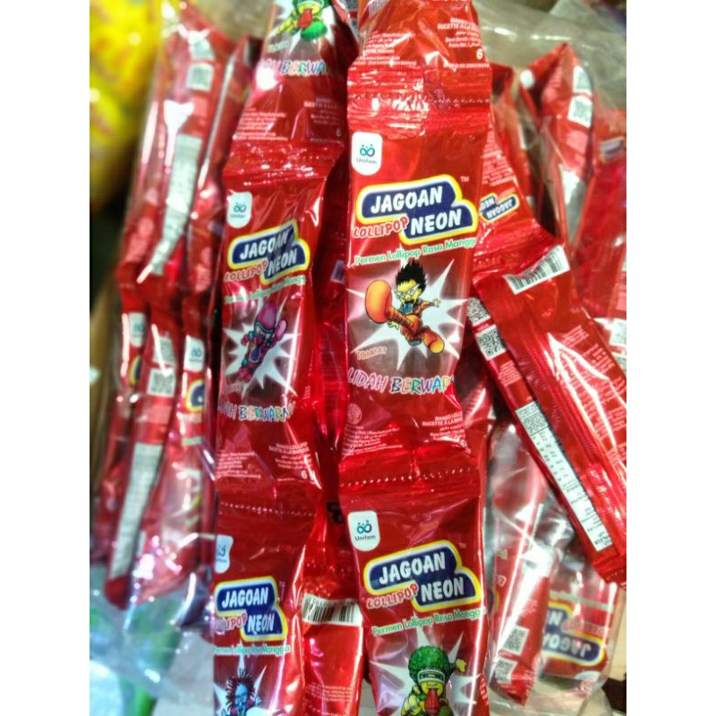 Jual permen jagoan neon isi 10 pcs dlm serenteng | Shopee Indonesia