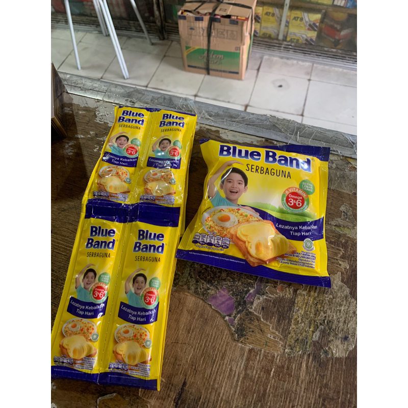Jual Blue Band 200 gr/Blue Band Sachet 1 renceng isi 12 sachet x 15