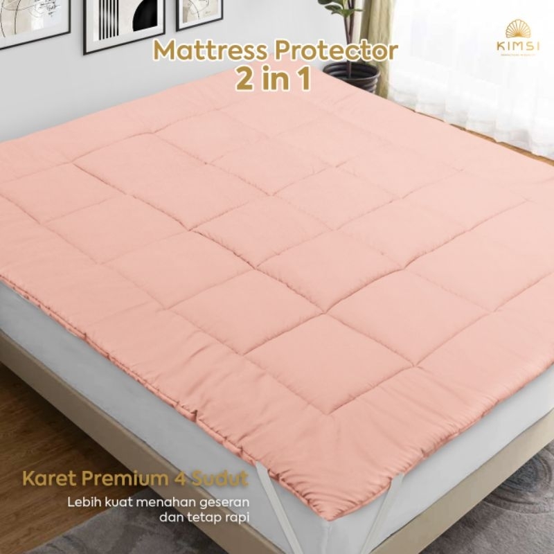 Jual Mattress Topper Protector Silicon Matras Silikon Tebal dan Nyaman Uk Protektor 120x200